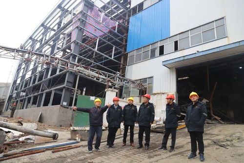 新年第一天,肖旭峰一行调研选厂等多个项目建设改造现场